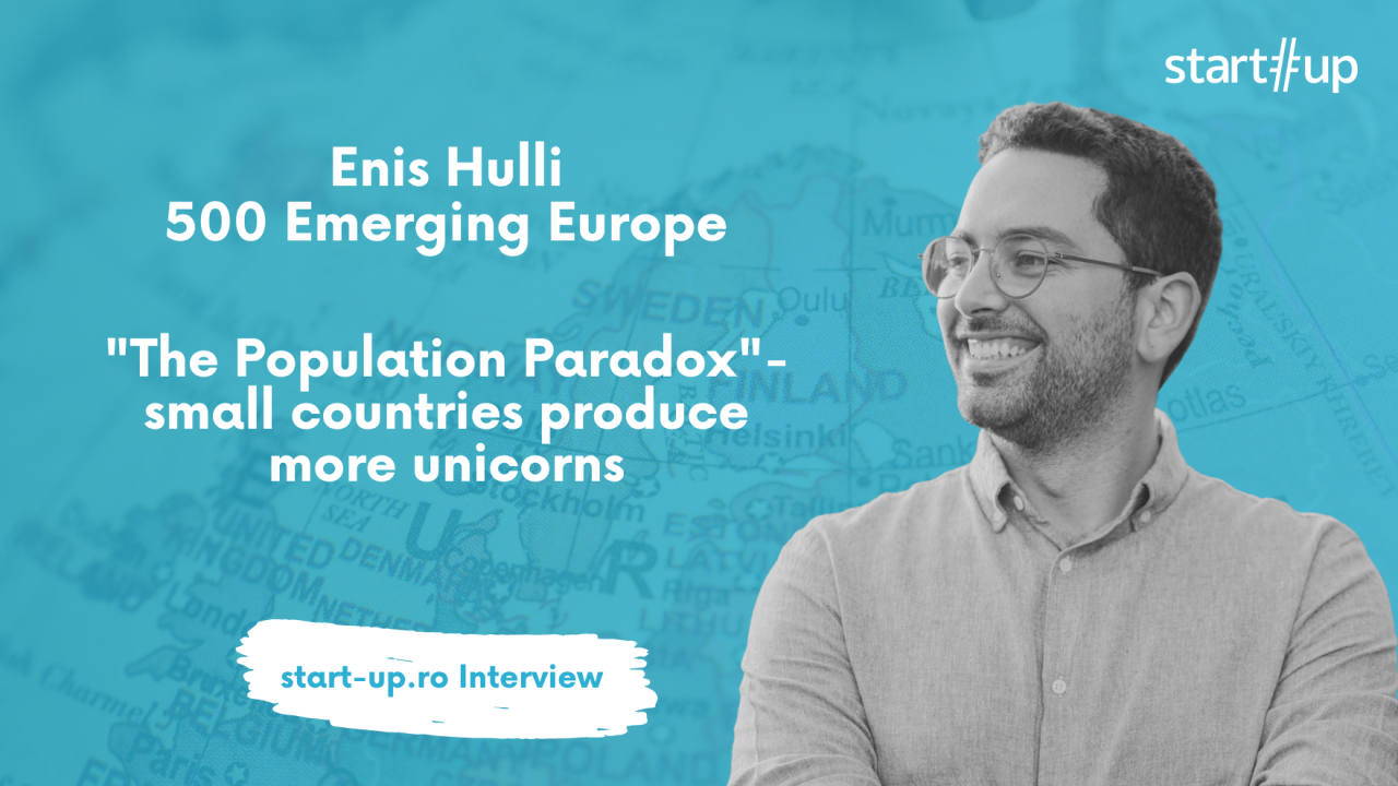 Enis Hulli, 500 Emerging Europe: "Founders build unicorns. Investors cheer"