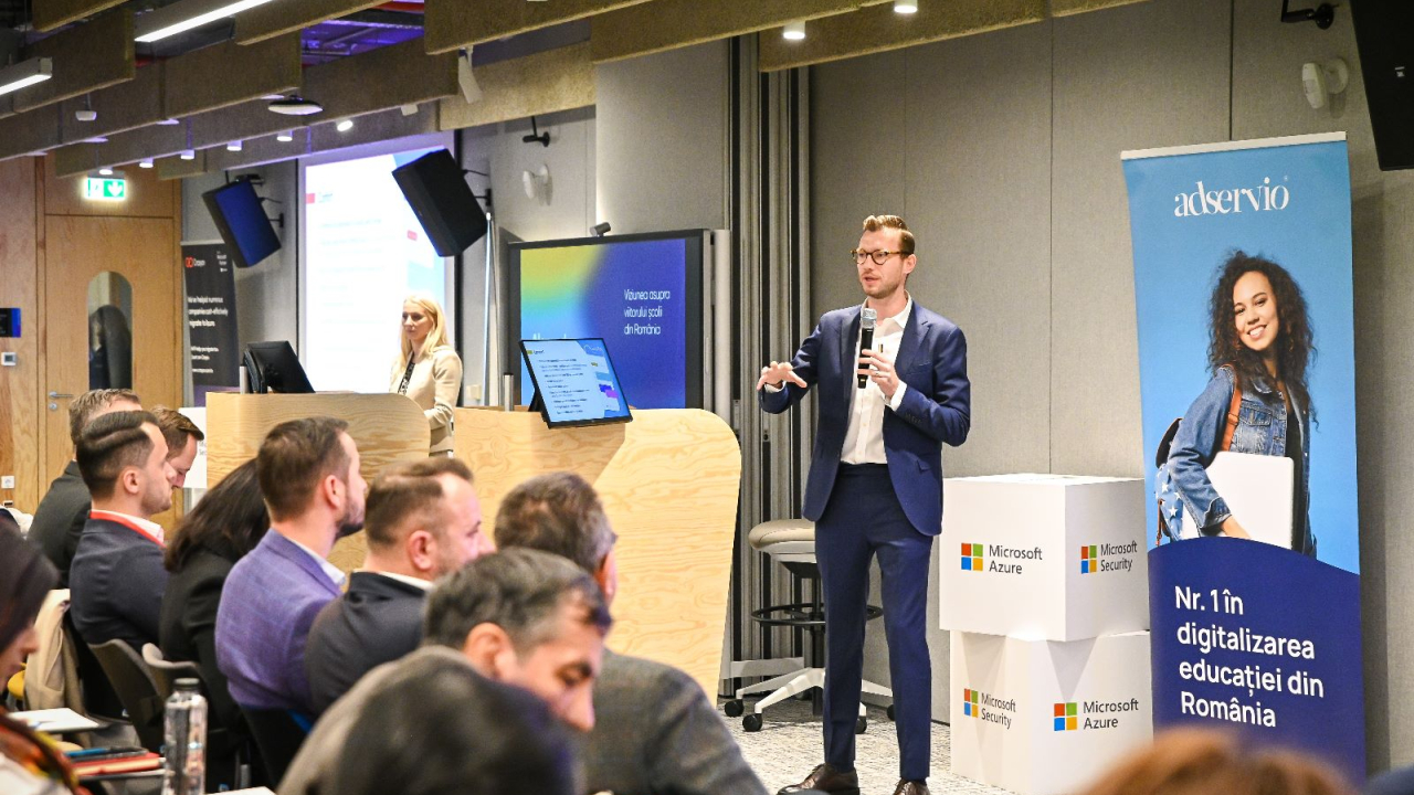 Startup-ul Adservio, parteneriat pentru școli cu Microsoft și Vodafone