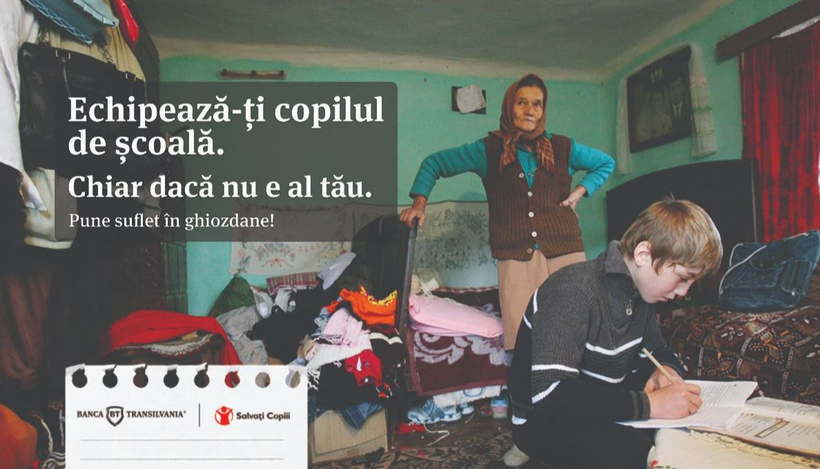 Cum poți echipa copiii să meargă la școală? Campania BT care dublează donațiile