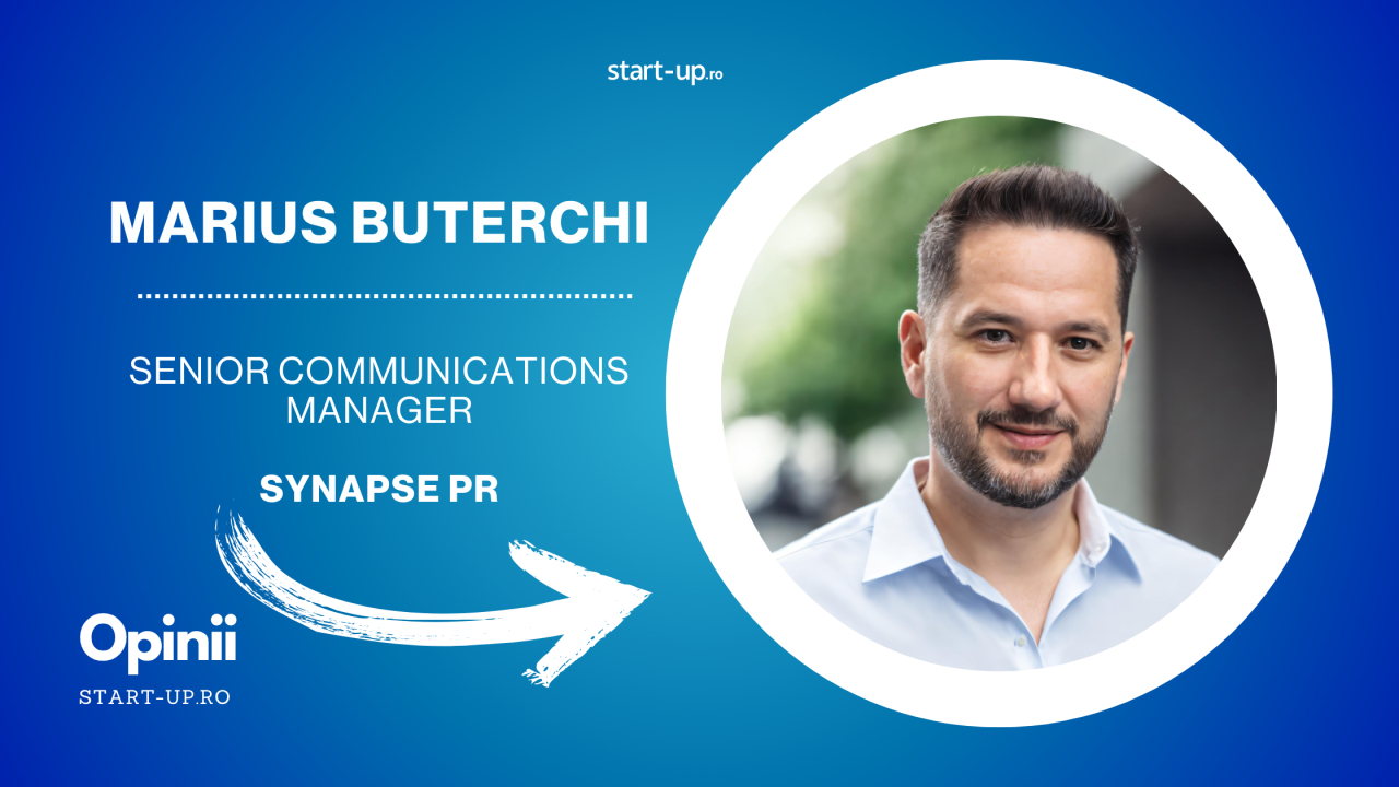 Marius Buterchi este Senior Communications Manager al Synapse PR