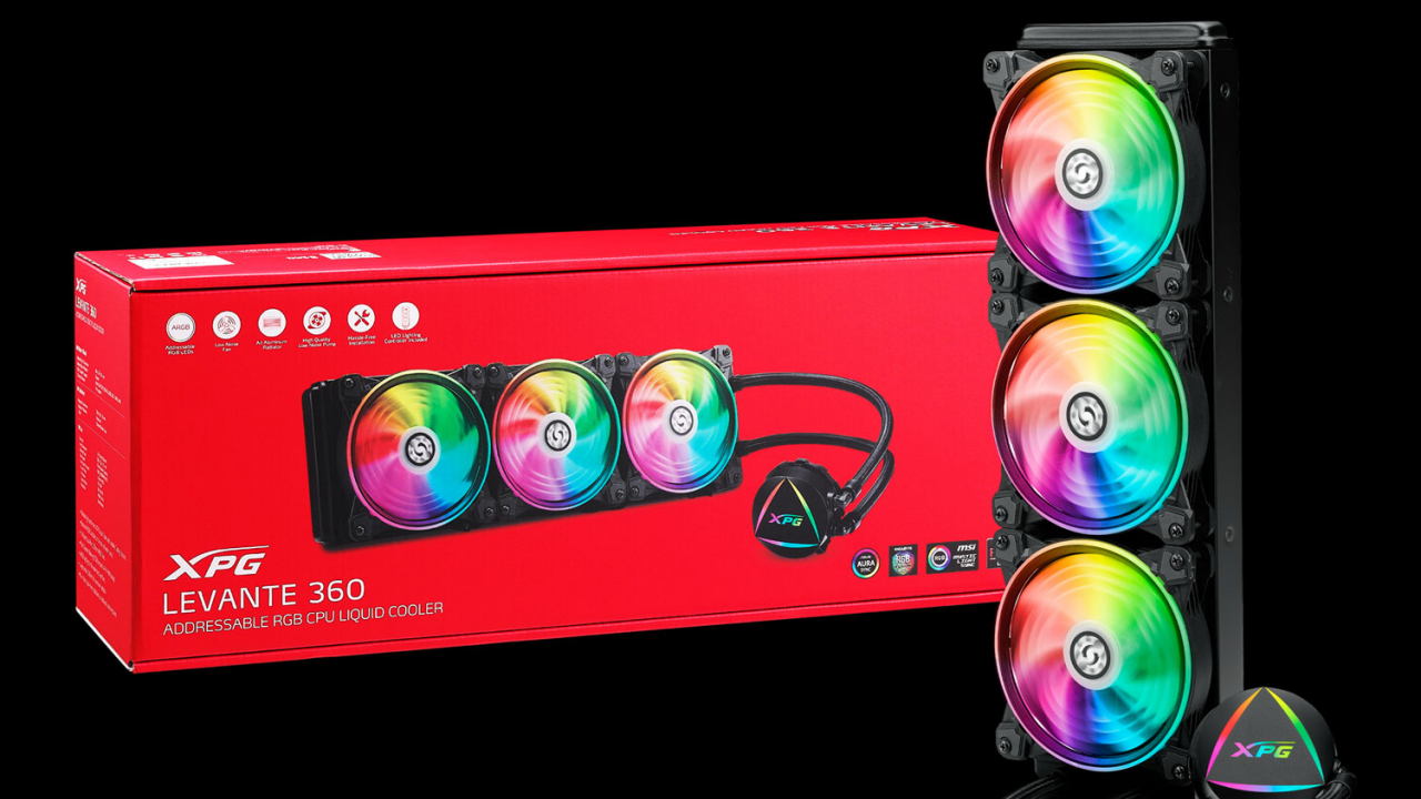 XPG lansează coolerul cu răcire lichidă Levante 360