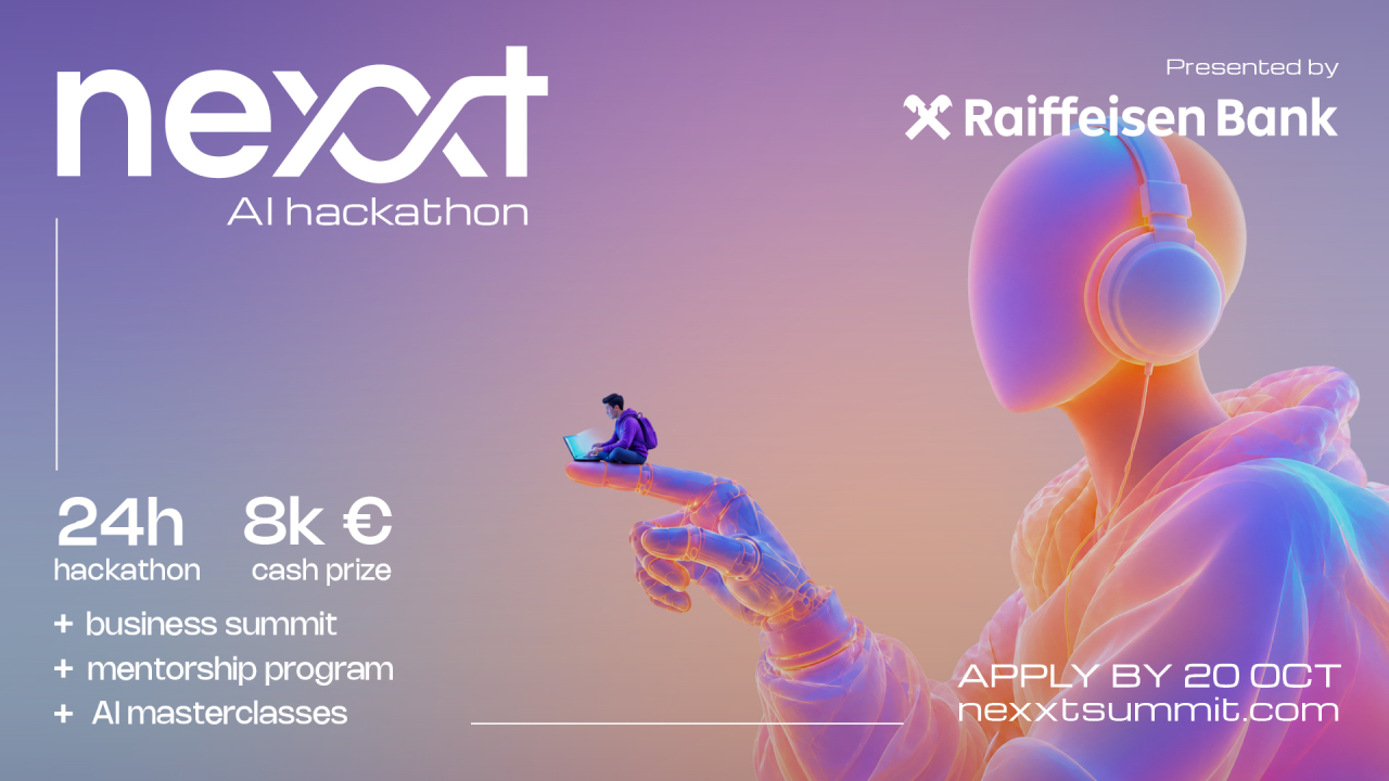 NEXXT AI Summit: experți internaționali care vor dezvolta soluții AI pentru probleme reale de business