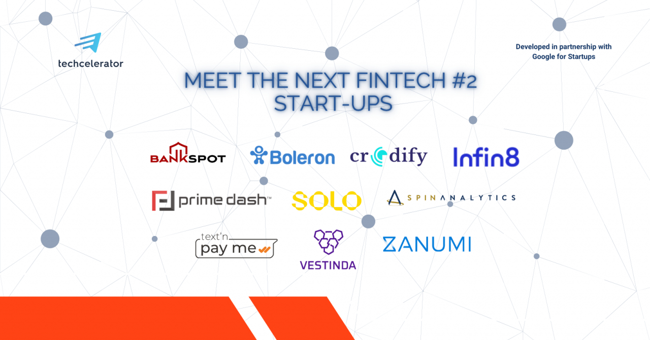 10 startup-uri fintech acceptate la programul Next Fintech de la Techcelerator