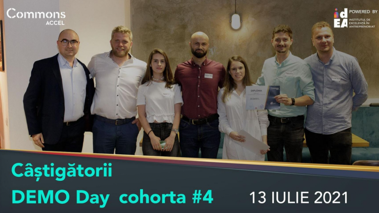 Commons Accel, câștigătorii DemoDay #4. Înscrierile pentru toamnă sunt deschise