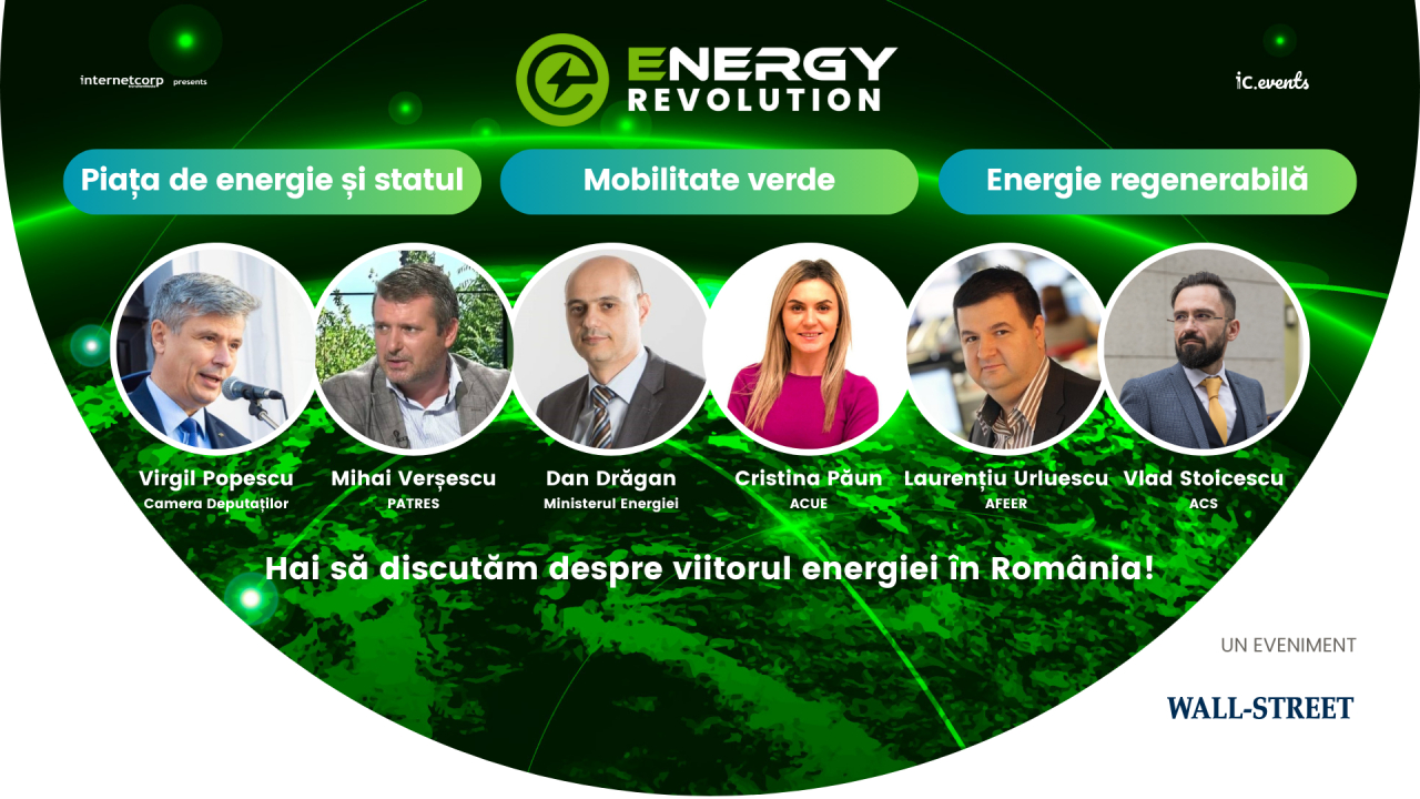 Cum arată viitorul energetic al României? Înscrie-te la Energy R/Evolution 2024