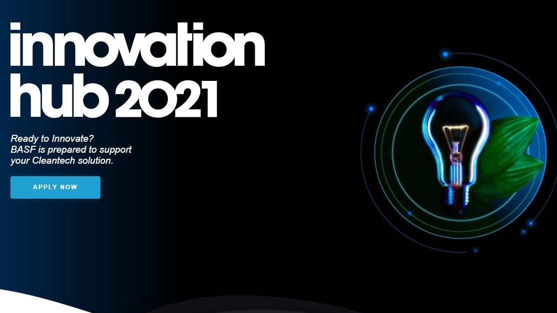 Competiția BASF Innovation Hub - înscrieri pentru startup-uri românești