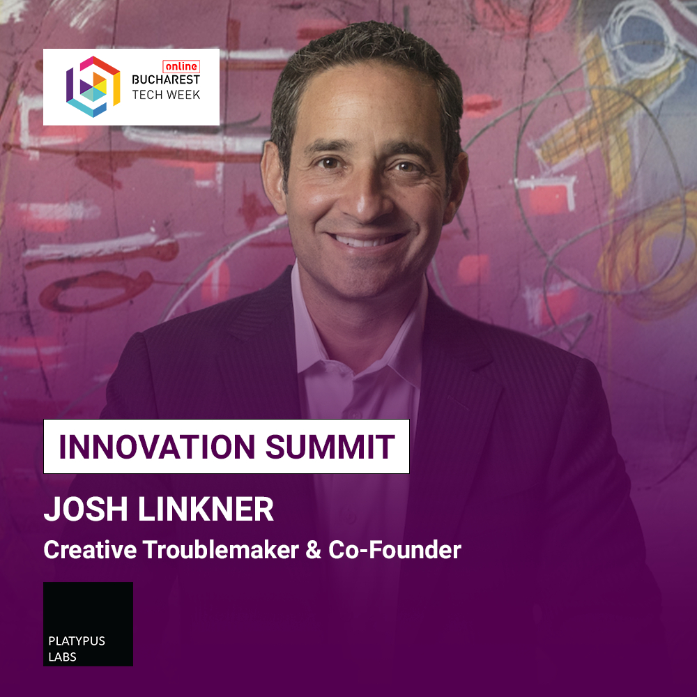 Antreprenorul american Josh Linkner va participa la Innovation Summit