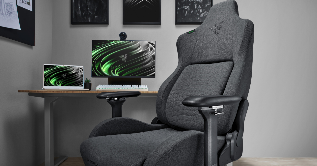 Razer extinde gama de scaune de gaming Iskur cu noi modele cu material textil