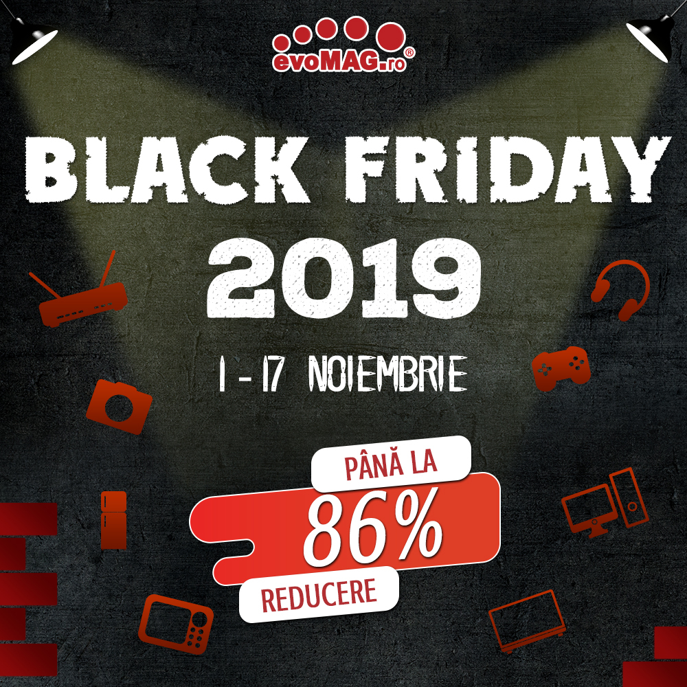 Black Friday 2019 începe deja la evoMAG. Trotinete electrice reduse