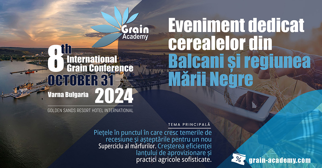 Fundamentele pieței cerealelor din Balcani și de la Marea Neagră și tendințe comerciale la Grain Academy 2024