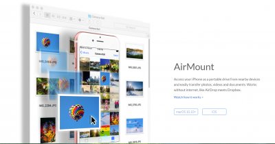 #Utile - AirMount - Transformă-ți iPhone-ul într-un hard disk extern
