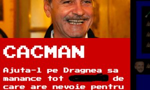 PSD, ținta ironiilor în jocurile online autohtone, partea a doua. CacMan și Flappy Dragnea