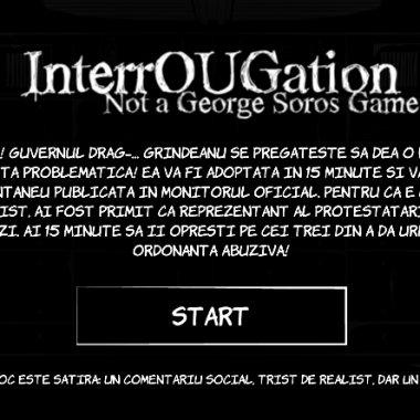 InterrOUGation. Cel mai recent și mai complex joc online cu pesediști