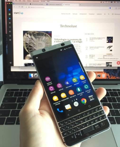 BlackBerry Keyone - reîntoarcerea tastaturii care ne-a alimentat viața