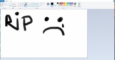 Adio, meme făcute în Paint: Microsoft ar ucide programul pentru desen