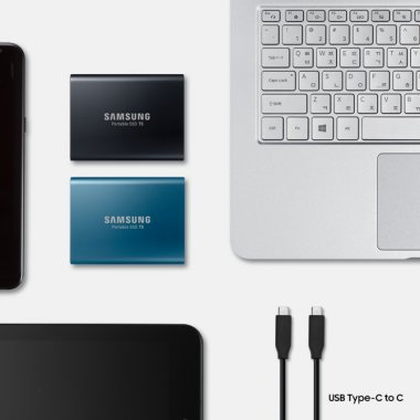 Samsung T5 este cel mai rapid SSD portabil
