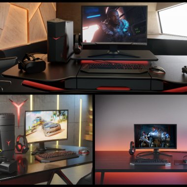 Gamescom: Lenovo a lansat trei desktopuri de gaming și un monitor