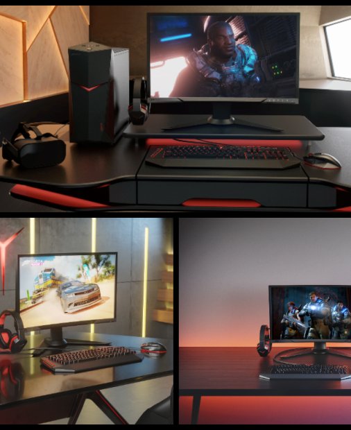 Gamescom: Lenovo a lansat trei desktopuri de gaming și un monitor