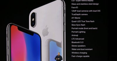 iPhone X, iPhone 8, iPhone 8 Plus și Apple Watch - toate detaliile