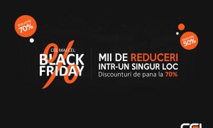 Black Friday 2017 la CEL.ro: magazinul online a început reducerile