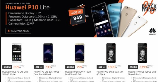 Cel Ro Black Friday 2017 Telefoane Surprinzătoare La Ofertă Bună