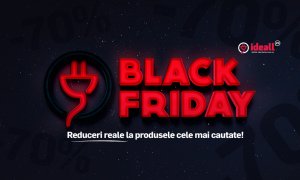 Black Friday la Ideall.ro: electrocasnice ieftine