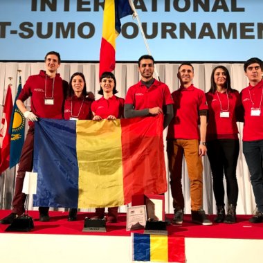România, vicecampioană mondială la turneul de sumo robotic din Tokyo