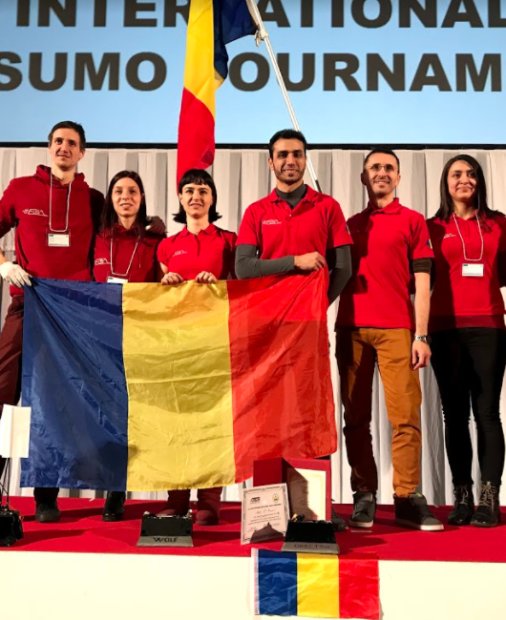 România, vicecampioană mondială la turneul de sumo robotic din Tokyo