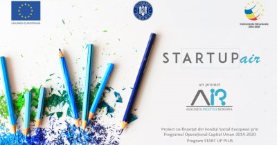 StartUp AIR – fonduri de 33.000 de euro la România Start Up Plus