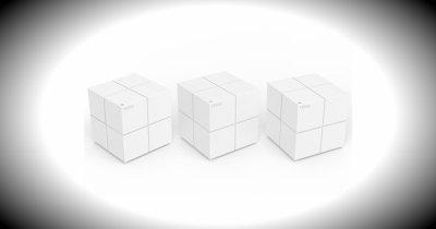 Aceste trei cuburi acoperă peste 500 mp cu semnal WiFi