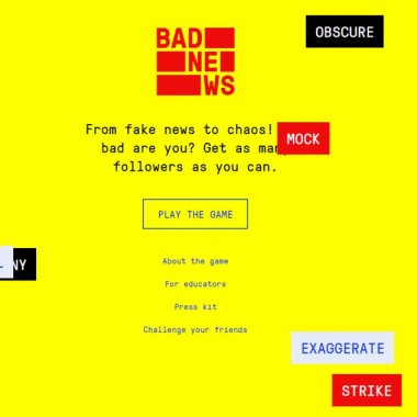 Fake News: Bad News, jocul care te transformă în propagandist