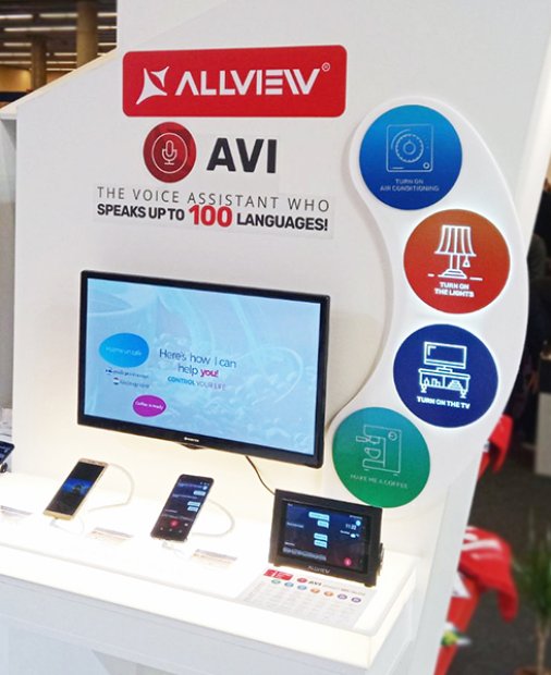 Allview AVI îți va putea controla casa smart și va face cumpărături