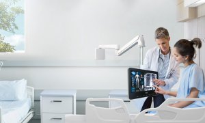 Acest televizor de la LG e creat special pentru spitale