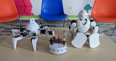 RoboHub: cursuri gratuite de robotică pentru copiii cu burse sociale