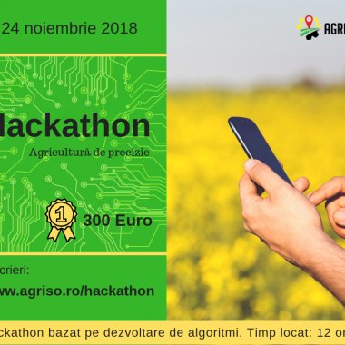 Hackathon pentru tinerii care vor să îmbine tech-ul cu agricultura