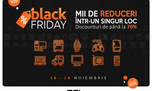 Black Friday 2018 la CEL.ro pe 16 noiembrie: 100.000 produse reduse