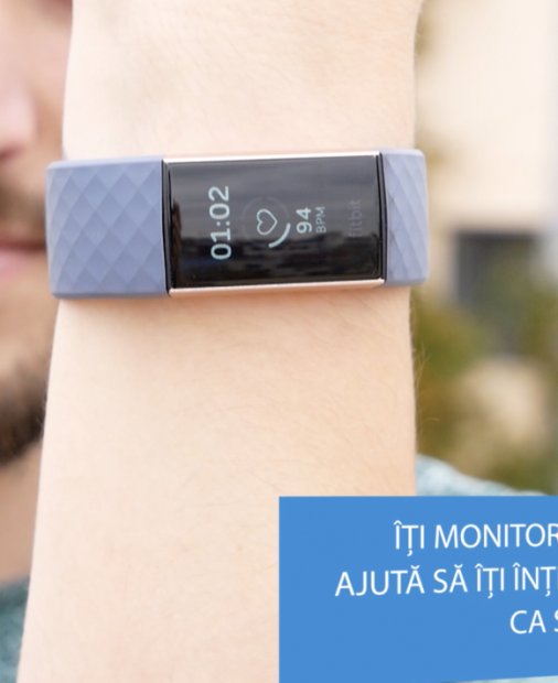 Review Fitbit Charge 3: secretul de la încheietură