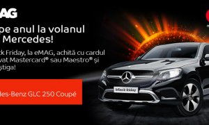 Black Friday la eMAG - plătești cu Mastercard și câștigi un Mercedes