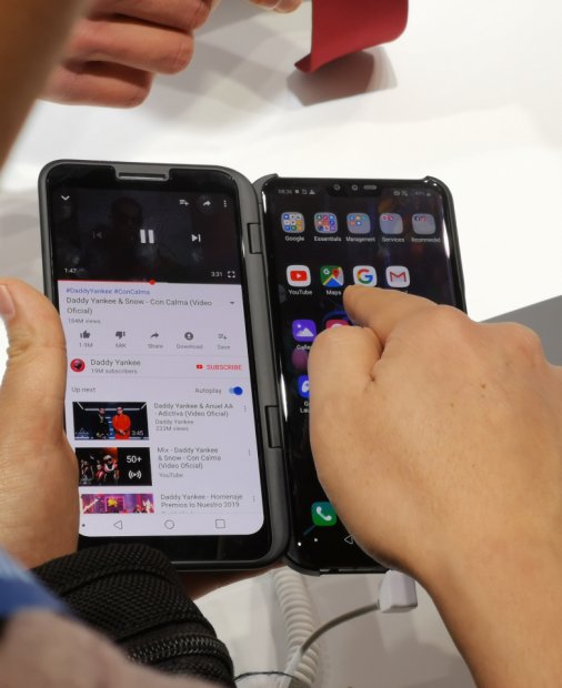 LG V50 ThinQ e răspunsul LG la telefoanele pliabile: două ecrane