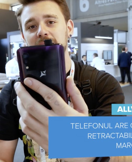 [VIDEO] Allview X6 Xtreme: cameră retractabilă și amprentă în ecran