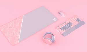 Asus ROG lansează o linie de accesorii roz pentru gaming