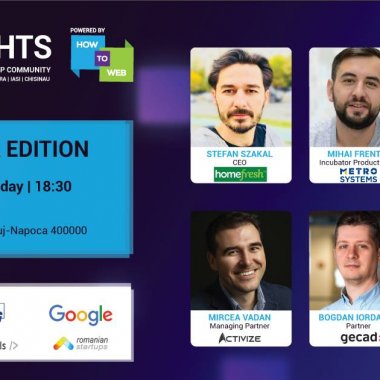 Demo Nights Cluj-Napoca. 30% din startup-uri ajung să ia investiție