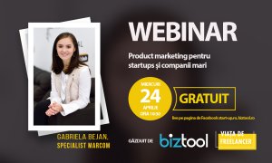 BizTool.ro: webinar gratuit de product marketing pentru startups
