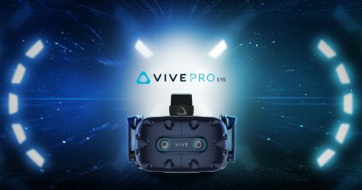 Vive Pro Eye, disponibil oficial în Europa. VR cu urmărirea privirii