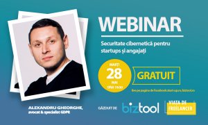 BizTool.ro: webinar gratuit de securitate cibernetică pentru startups