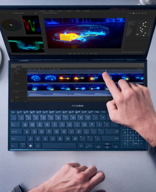 ASUS ZenBook Pro Duo: două ecrane pe un singur dispozitiv. Cât costă?