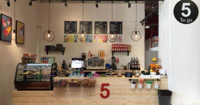Franciza 5 to go: cafenea deschisă într-un magazin de bricolaj