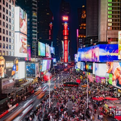 Times Square, scăldat în lumina unor noi LED-uri