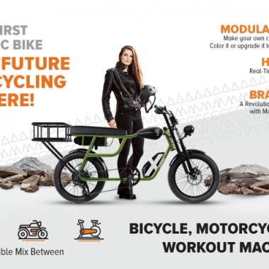 Pegas lansează crowdfunding pentru bicicleta bionică Xmera