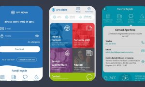 Apa Nova și-a lansat aplicație mobilă și o platformă online nouă